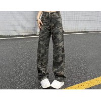 Celana Cargo Camo Wide Leg Celana Cargo Camo Wide Leg